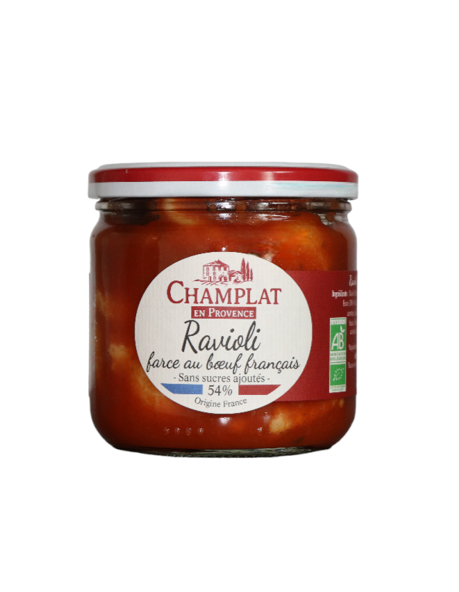 La Réserve de Champlat Ravioli met rundsvlees bio 340g - 6599